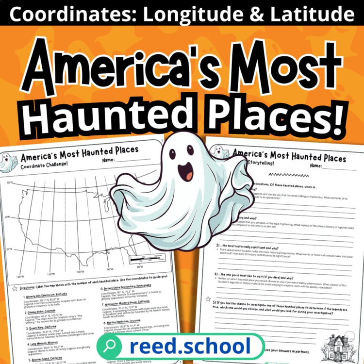 America’s Most Haunted Geography Challenge resource cover