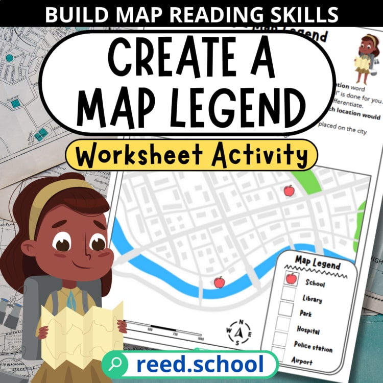 Create a Map Legend & Key resource cover